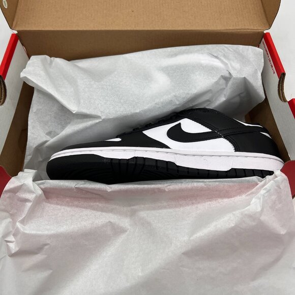 Nike Dunk Low Retro White Black Panda DD1503-101 Women's Sneakers Shoes - Picture 5 of 16